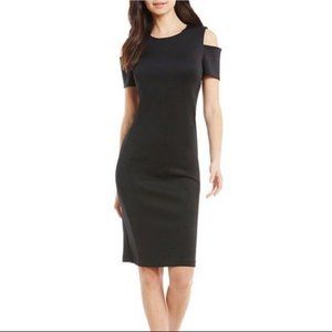 NW Calvin Klein Black Off Shoulder Dress